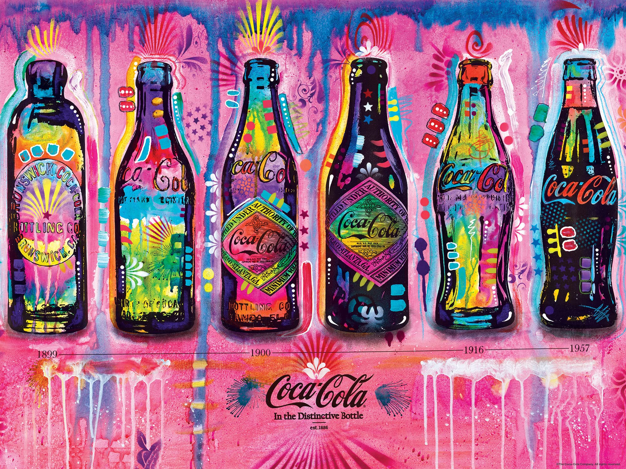 Amazon.com: MasterPieces 300 Piece EZ Grip Jigsaw Puzzle - Coca